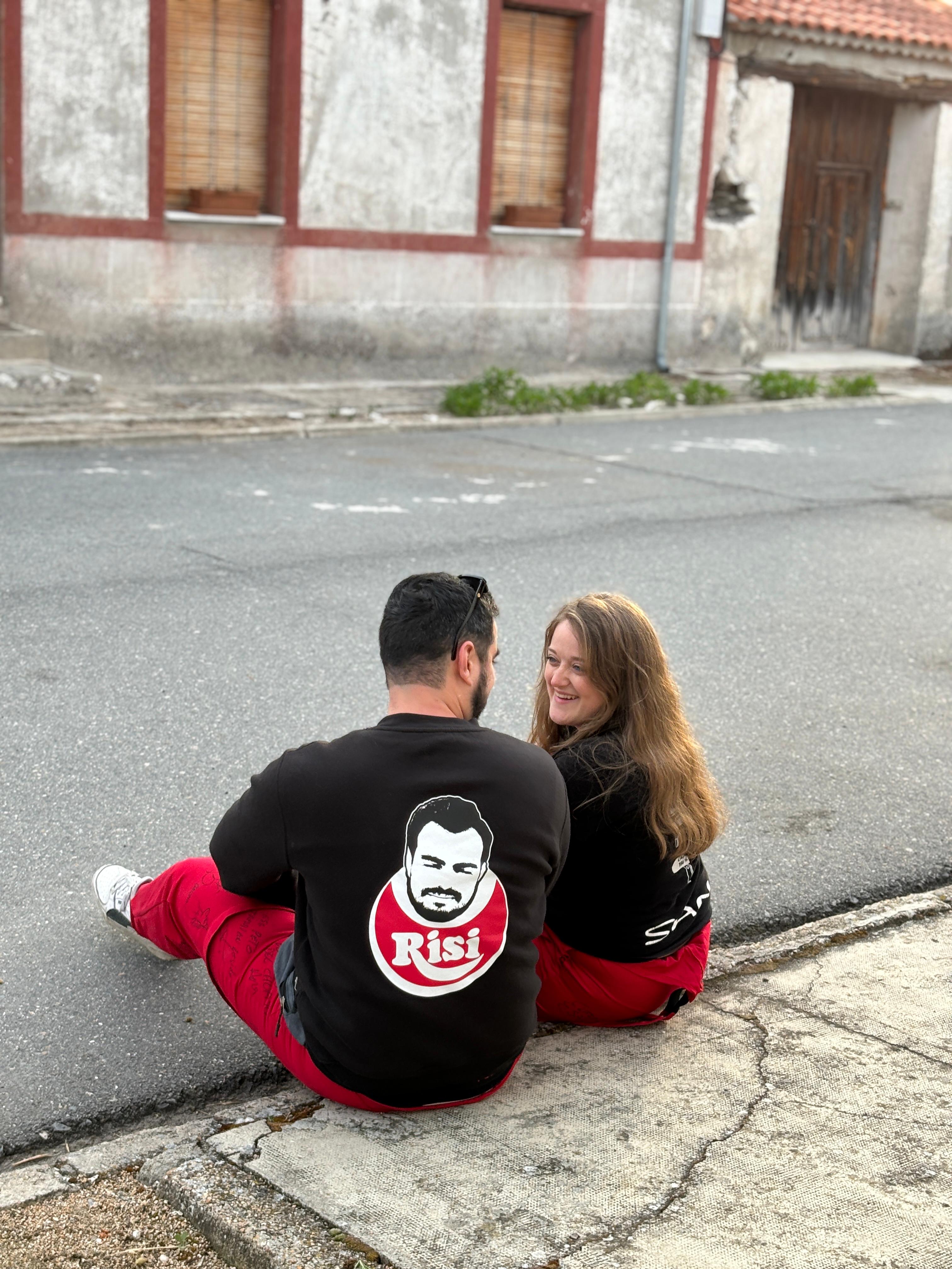 Carlos y Sandra en fiestas Frumales